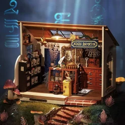 Rolife Kiki's Magic Emporium Wooden Diorama Kit