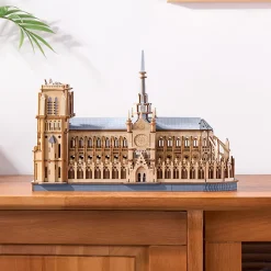 Rolife RoWood Paris Cathedral Wooden Building Kit