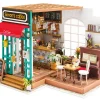 Rolife Simon's Coffee Shop Wooden Diorama Kit
