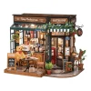Rolife Tipsy Restaurant Wooden Diorama Kit