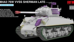 Rye Field Models 1/35 M4A3 Sherman 76W VVSS Late Production Standard Kit