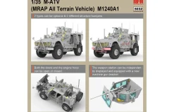 Rye Field Models 1/35 MRAP M1240A1 M-ATV With Full Interior