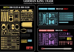 Rye Field Models 1/35 Pz.Kpfw.VI Ausf.B King Tiger Upgraded Kit