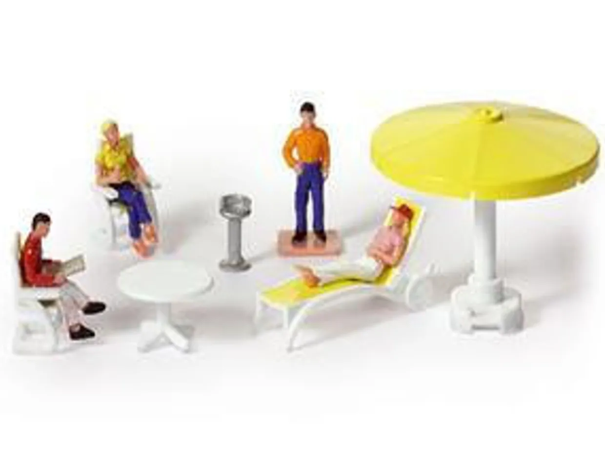 Siku 1/55 Car with Caravan Diecast Model