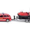 Siku 1/50 Car with Trailer and Hovercraft