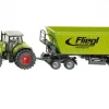 Siku 1/50 Claas with Loader, Dolly and Tipping Trailer