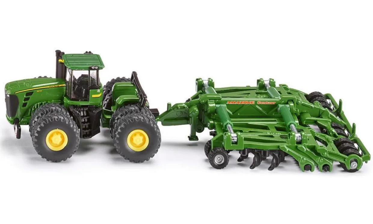 Siku 1/87 John Deere 9630 with Amazone Diecast Model