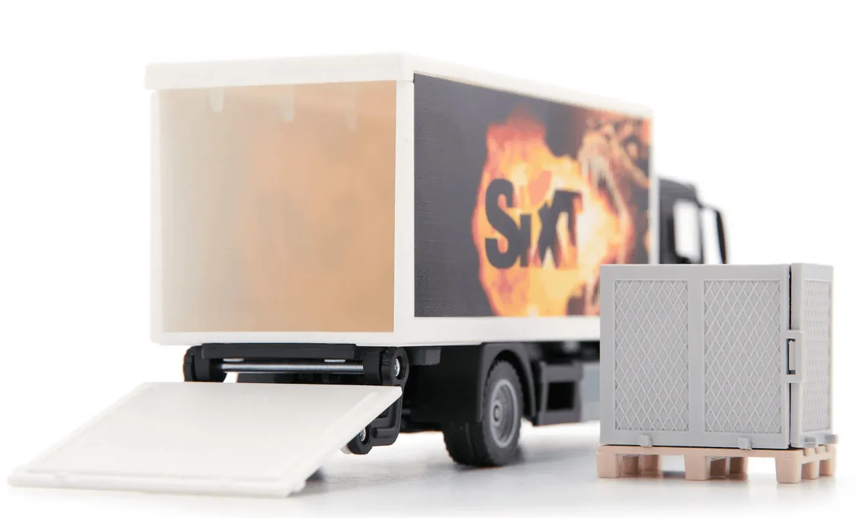 Siku 1/50 MAN Truck with Box Body and Tail Lift