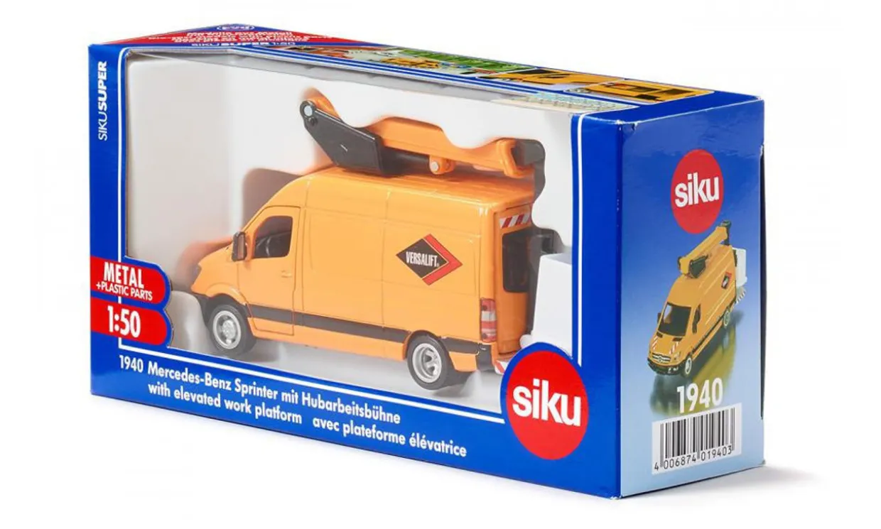 Siku 1/50 Mercedes Benz Sprinter with Elevated Platform
