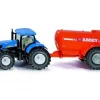 Siku 1/50 New Holland with Single Axle Tanker Diecast Model