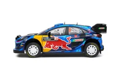Solido 1/18 Ford Puma Rally1 Hybrid – Rally Suede – 2023 – #8 Tanak Diecast Model