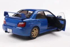 Solido 1/18 Subaru Impreza WRX STI Sonic Blue 2003