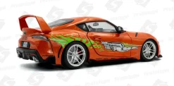 Solido 1/18 Toyota Gr Supra Tribute Orange 2024 Diecast Model