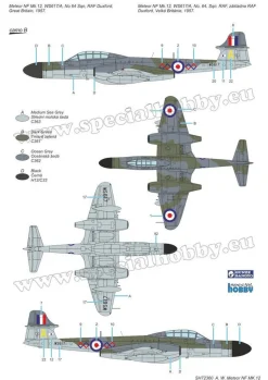 Special Hobby 1/72 Armstrong Whitworth Meteor NF Mk.12 Model Kit