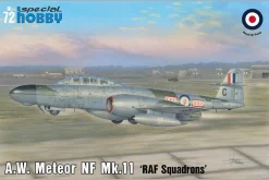 Special Hobby 1/72 A.W. Meteor NF Mk.11 RAF Squadrons Model Kit