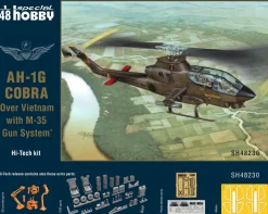 Special Hobby 1/48 Bell AH-1G Cobra 'Over Vietnam with M-35 Gun System' Model Kit