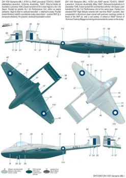Special Hobby 1/72 de Havilland Vampire Mk.1 Model Kit