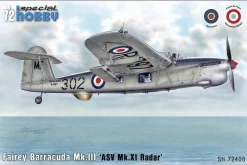 Special Hobby 1/72 Fairey Barracuda Mk.III ASV Mk.XI Radar Model Kit