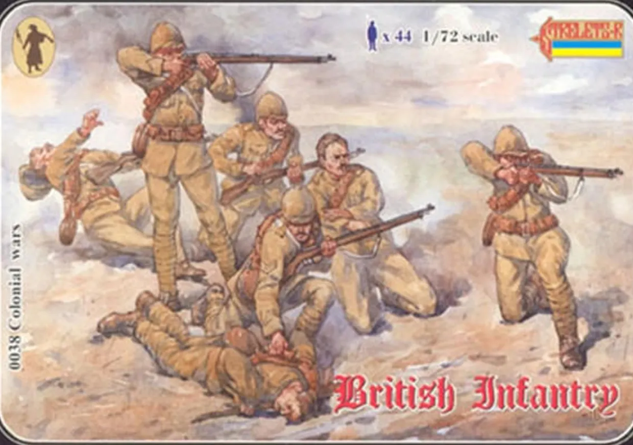 Strelets 1/72 Boer War British Line Infantry