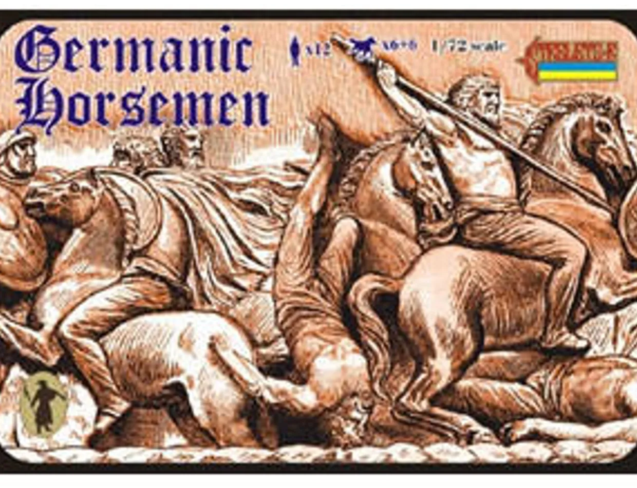 Strelets 1/72 Germanic Horsemen