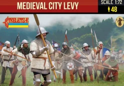 Strelets 1/72 Medieval City Levy