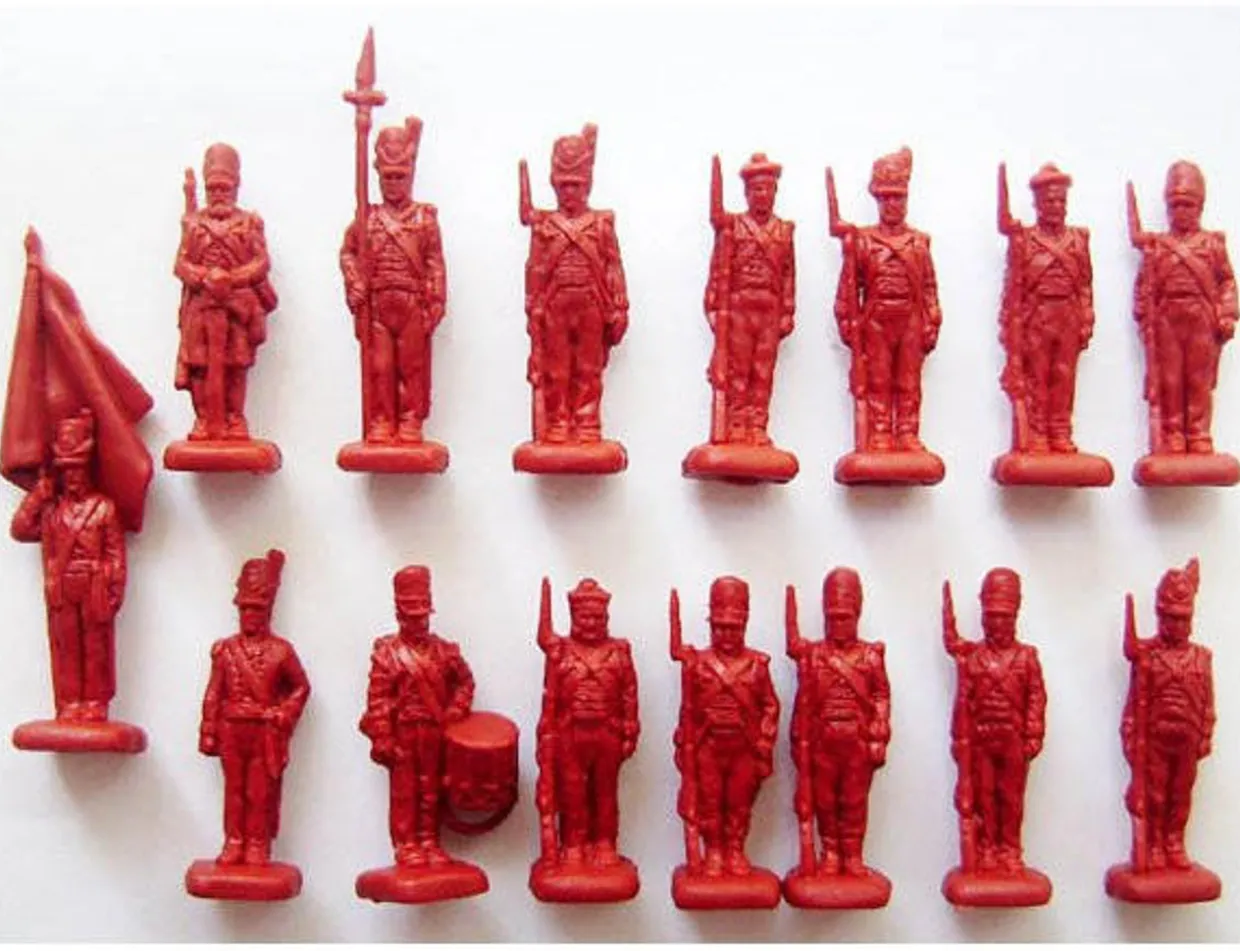 Strelets 1/72 Napoleonic British Infantry Standing Order Arms