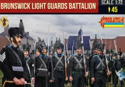 Strelets 1/72 Napoleonic Brunswick Light Guards Battalion