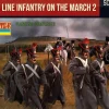 Strelets 1/72 Napoleonic French Line Infantry on the March 2