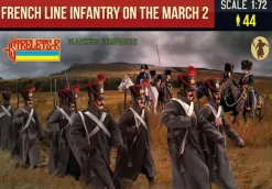 Strelets 1/72 Napoleonic French Line Infantry on the March 2