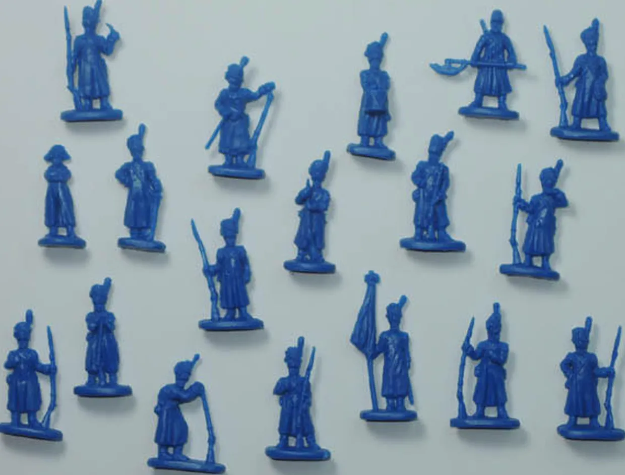 Strelets 1/72 Napoleonic French Old Guard Standing at Ease