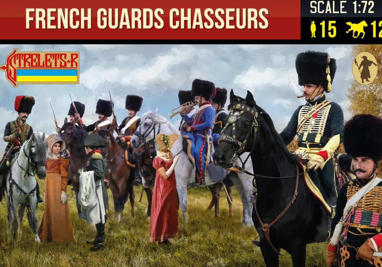 Strelets 1/72 Napoleonic French Guards Chasseurs