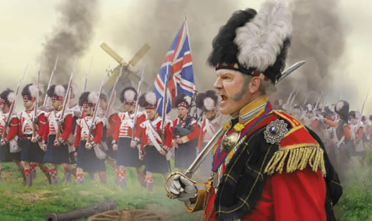 Strelets 1/72 Napoleonic Highlanders On The March