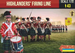 Strelets 1/72 Napoleonic Highlanders Firing Line