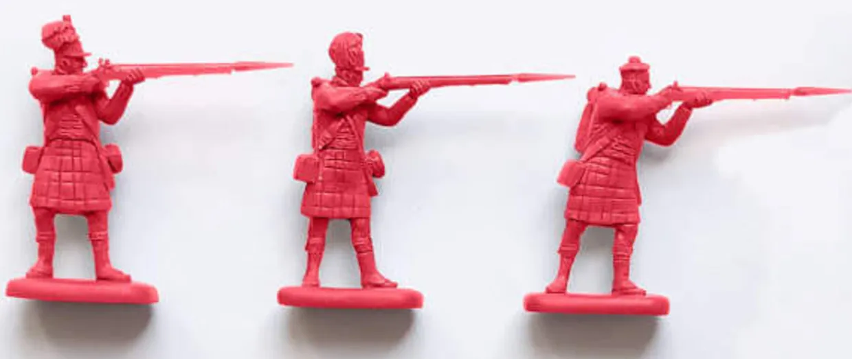 Strelets 1/72 Napoleonic Highlanders Firing Line