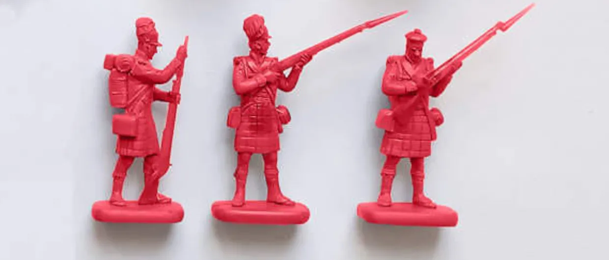 Strelets 1/72 Napoleonic Highlanders Firing Line