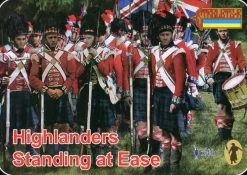 Strelets 1/72 Napoleonic Highlanders Standing at Ease