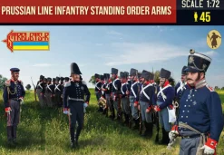 Strelets 1/72 Napoleonic Prussian Line Infantry Standing Order Arms