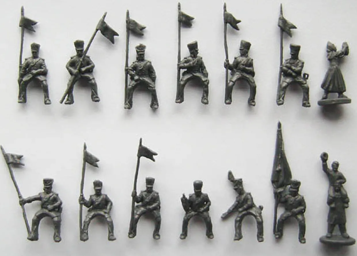 Strelets 1/72 Napoleonic Prussian Uhlans