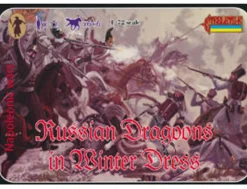 Strelets 1/72 Napoleonic Russian Dragoons in Winter Dress