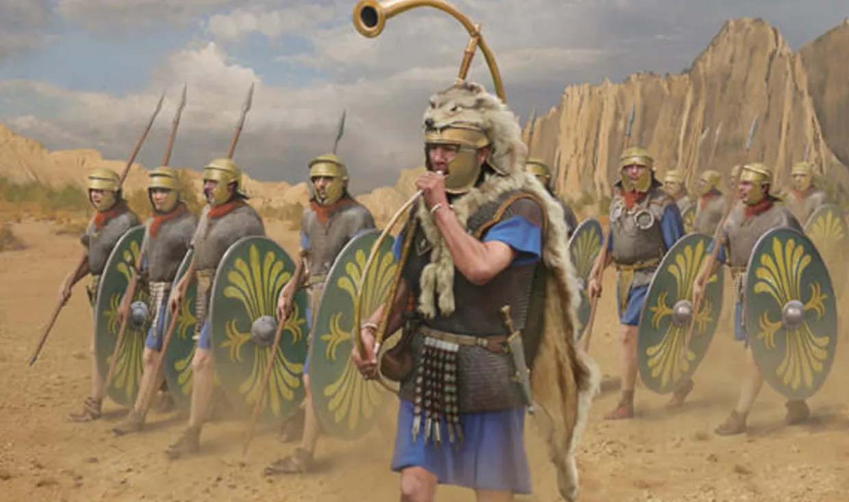 Strelets 1/72 Roman Auxillaries On March