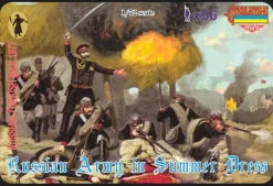 Strelets 1/72 Russo-Turkish War Russian Infantry in Summer Dress
