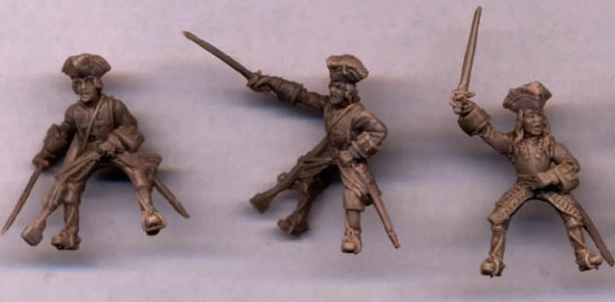 Strelets 1/72 War of Spanish Succession French Musketeers of the Guard