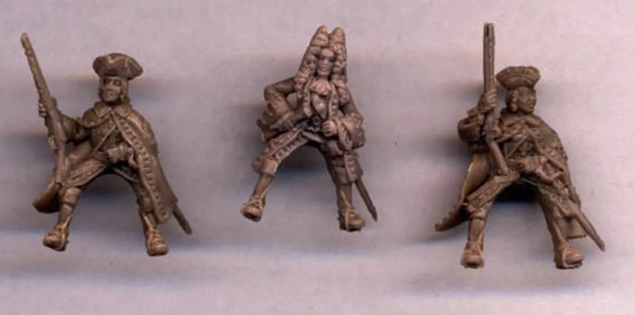 Strelets 1/72 War of Spanish Succession French Musketeers of the Guard