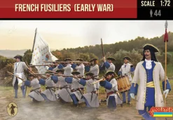 Strelets 1/72 War of Spanish Succession French Fusiliers (Early War)