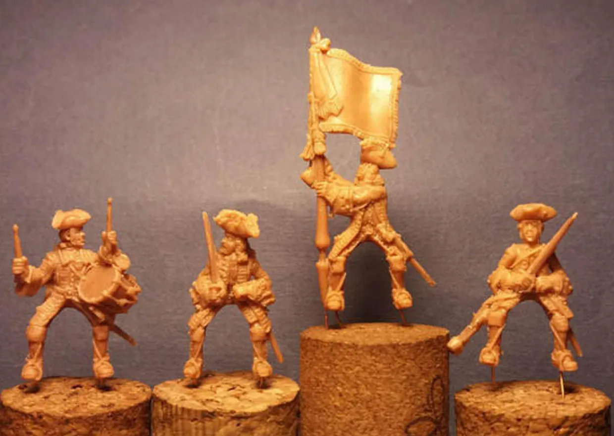 Strelets 1/72 War of Spanish Succession French Late War Dragoons in Reserve 1701-1714