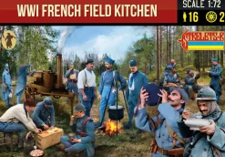 Strelets 1/72 WWI French Field Kitchen