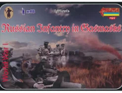 Strelets 1/72 WWI Russian Infantry in Gas Masks