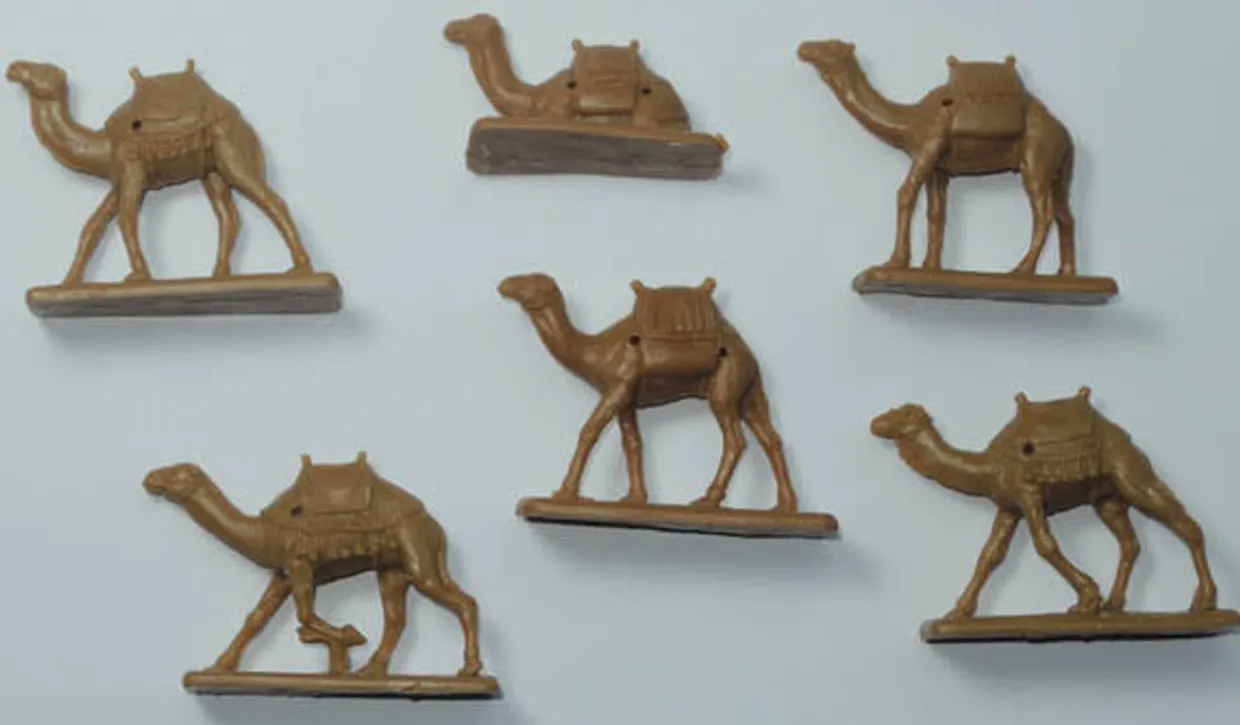 Strelets 1/72 WWI Turkish Camel Corps