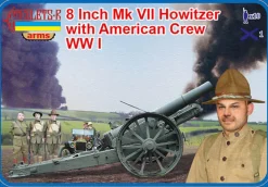 Strelets 1/72 WWI US 8-inch Mk.VII Howitzer & Crew