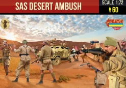 Strelets 1/72 WWII British SAS Desert Ambush